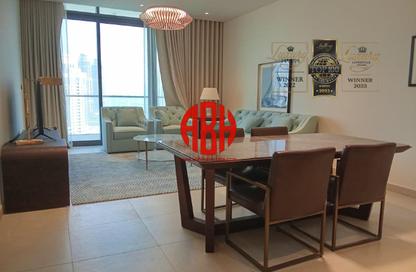 Apartment - 2 Bedrooms - 4 Bathrooms for rent in Lusail Marina Heights - Marina District - Lusail