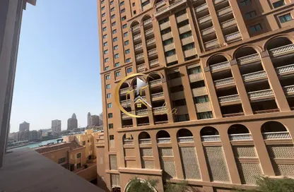 شقة - غرفة نوم - 2 حمامات للايجار في برج لؤلؤة - شارع الدبلوماسي - الخليج الغربي - الدوحة