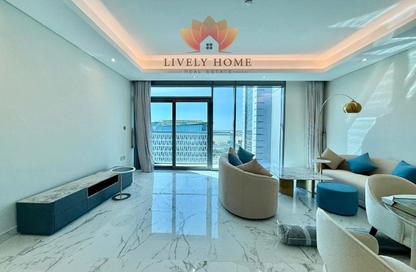 Apartment - 2 - 3 for rent in Lusail Marina Heights - Marina District - Lusail