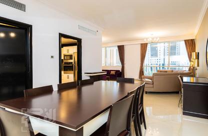 Apartment - 2 Bedrooms - 3 Bathrooms for rent in Beverly Hills Tower - West Bay - West Bay - Doha