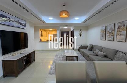 Apartment - 1 Bedroom - 2 Bathrooms for rent in West Porto Drive - Porto Arabia - The Pearl Island - Doha