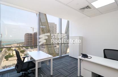 Office Space - Studio - 3 for rent in Burj Al Marina - Marina District - Lusail