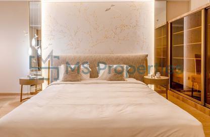 Apartment - 2 - 2 for rent in Lusail Marina Heights - Marina District - Lusail