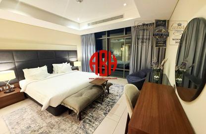 Apartment - 2 Bedrooms - 3 Bathrooms for rent in Abraj Bay - Abraj Quartiers - The Pearl Island - Doha