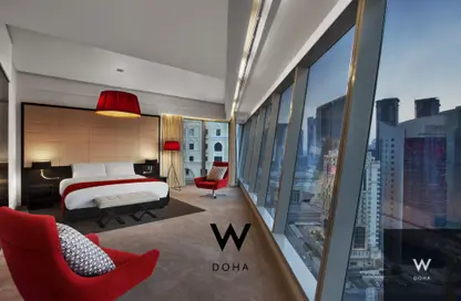 Apartment - 1 Bedroom - 1 Bathroom for rent in West Bay Tower - West Bay - West Bay - Doha