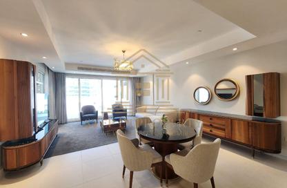 Apartment - 1 Bedroom - 1 Bathroom for rent in Lusail Marina Heights - Marina District - Lusail