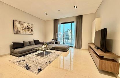 Apartment - 1 Bedroom - 2 Bathrooms for rent in Lusail Marina Heights - Marina District - Lusail