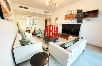 Apartment - 2 Bedrooms - 3 Bathrooms for rent in Lusail Marina Heights - Marina District - Lusail