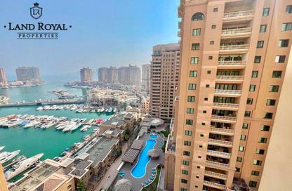 Apartment - 2 - 3 for rent in West Porto Drive - Porto Arabia - The Pearl Island - Doha