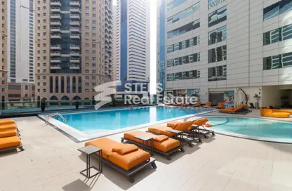 Apartment - 3 Bedrooms - 4 Bathrooms for rent in West Bay Tower - West Bay - West Bay - Doha