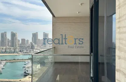 Apartment - 2 Bedrooms - 3 Bathrooms for rent in Lusail Marina Heights - Marina District - Lusail