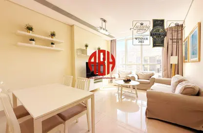 Apartment - 2 Bedrooms - 2 Bathrooms for rent in Lusail Marina Heights - Marina District - Lusail