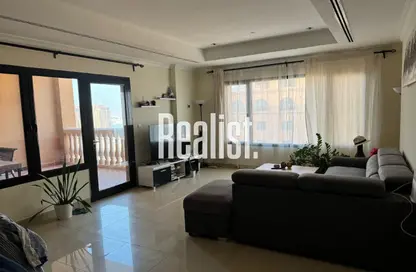 Apartment - 1 Bedroom - 2 Bathrooms for rent in East Porto Drive - Porto Arabia - The Pearl Island - Doha