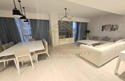 Apartment - 3 Bedrooms - 4 Bathrooms for rent in Seef Waterfront - Lusail City - Lusail