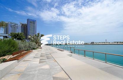 Shop - Studio - 1 for rent in Seef Lusail Tower 1 - Seef Lusail - Lusail City - Lusail