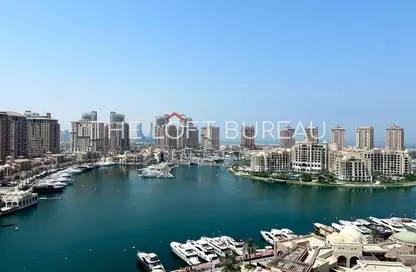 Apartment - 2 Bedrooms - 3 Bathrooms for rent in East Porto Drive - Porto Arabia - The Pearl Island - Doha