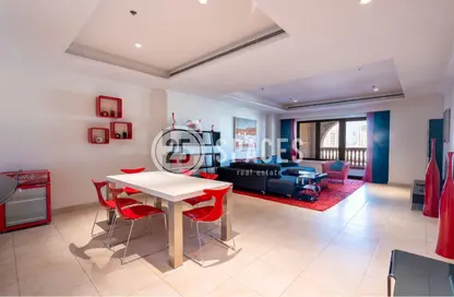 Apartment - 1 Bedroom - 2 Bathrooms for rent in East Porto Drive - Porto Arabia - The Pearl Island - Doha