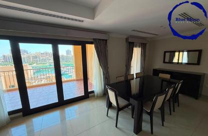 Apartment - 2 Bedrooms - 3 Bathrooms for rent in West Porto Drive - Porto Arabia - The Pearl Island - Doha
