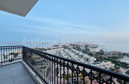 شقة - 2 غرف نوم - 4 حمامات للايجار في حدائق فلورستا - حدائق فلورستا - جزيرة اللؤلؤة - الدوحة