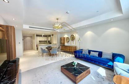 Apartment - 1 Bedroom - 1 Bathroom for rent in Lusail Residence - Marina District - Lusail