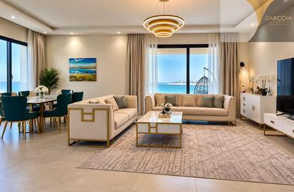 Apartment - 2 - 3 for rent in Burj Al Marina - Marina District - Lusail
