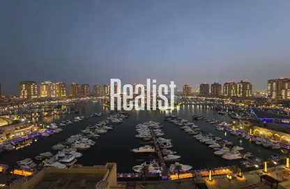Apartment - 3 Bedrooms - 4 Bathrooms for rent in West Porto Drive - Porto Arabia - The Pearl Island - Doha
