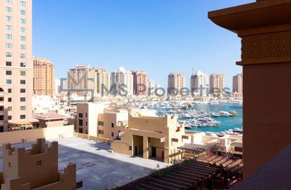Apartment - 1 Bedroom - 2 Bathrooms for rent in West Porto Drive - Porto Arabia - The Pearl Island - Doha Apartment - 1 Bedroom - 2 Bathrooms for rent in West Porto Drive - Porto Arabia - The Pearl Island - Doha