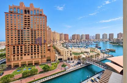 Apartment - 2 - 3 for rent in Tower 10 - Porto Arabia - The Pearl Island - Doha