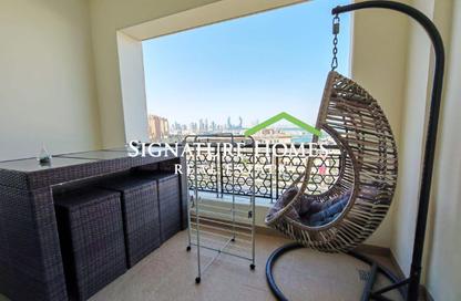 Apartment - 1 - 2 for rent in Viva Central - Viva Bahriyah - The Pearl Island - Doha