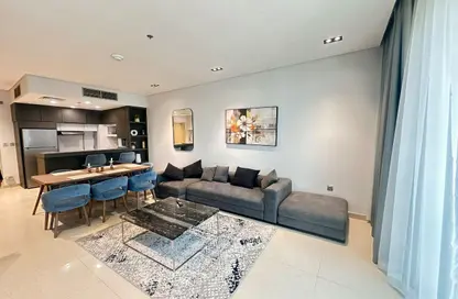 Apartment - 1 Bedroom - 2 Bathrooms for rent in Lusail Marina Heights - Marina District - Lusail