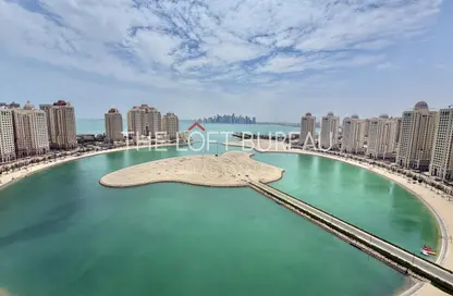 Apartment - Studio - 1 Bathroom for rent in Viva East - Viva Bahriyah - The Pearl Island - Doha