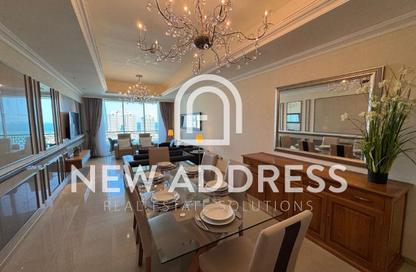 Apartment - 3 Bedrooms - 4 Bathrooms for rent in Viva Central - Viva Bahriyah - The Pearl Island - Doha Apartment - 3 Bedrooms - 4 Bathrooms for rent in Viva Central - Viva Bahriyah - The Pearl Island - Doha
