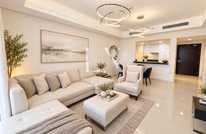 Apartment - 2 - 3 for rent in Burj DAMAC Waterfront - Waterfront Residential - The Waterfront - Lusail