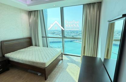Apartment - 2 Bedrooms - 4 Bathrooms for rent in Zig Zag Tower A - Zig Zag Towers - West Bay - Doha