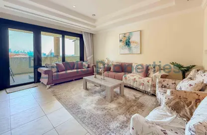 Apartment - 1 Bedroom - 2 Bathrooms for rent in West Porto Drive - Porto Arabia - The Pearl Island - Doha