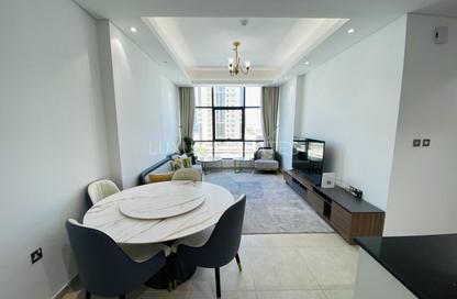 Apartment - 2 - 2 for rent in Marina Residences 195 - Marina District - Lusail