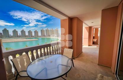 Apartment - 1 - 2 for rent in Tower 23 - Viva Bahriyah - The Pearl Island - Doha