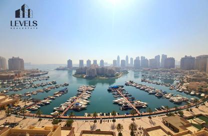 Apartment - 2 Bedrooms - 2 Bathrooms for rent in East Porto Drive - Porto Arabia - The Pearl Island - Doha