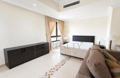 Apartment - Studio - 1 Bathroom for rent in West Porto Drive - Porto Arabia - The Pearl Island - Doha