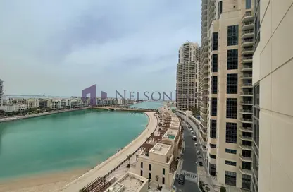 شقة - 2 غرف نوم - 3 حمامات للايجار في ابراج باي - منطقة الأبراج - جزيرة اللؤلؤة - الدوحة