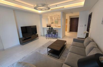 Apartment - 1 Bedroom - 2 Bathrooms for rent in Crystal Residence - Gewan Island - The Pearl Island - Doha Apartment - 1 Bedroom - 2 Bathrooms for rent in Crystal Residence - Gewan Island - The Pearl Island - Doha