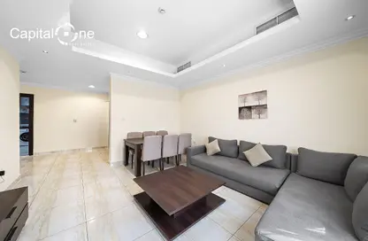 شقة - 3 غرف نوم - 2 حمامات للايجار في 28  نجمة - شارع ابن درهم - نجمة - الدوحة