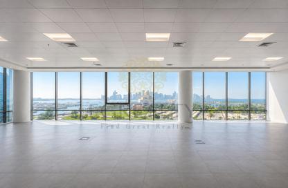 Office Space - Studio - 2 Bathrooms for rent in Corniche Road - Corniche Road - Doha