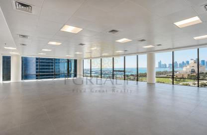 Office Space - Studio - 2 Bathrooms for rent in Corniche Road - Corniche Road - Doha