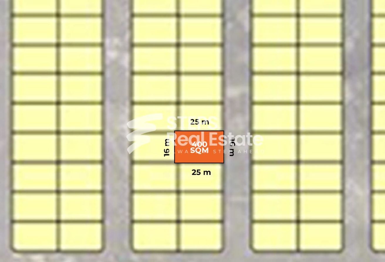 Impressive Residential land for sale in Lusail