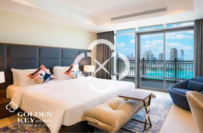 Apartment - 2 Bedrooms - 3 Bathrooms for rent in Lusail Residence - Marina District - Lusail