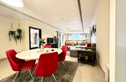 Apartment - 1 Bedroom - 2 Bathrooms for rent in East Porto Drive - Porto Arabia - The Pearl Island - Doha