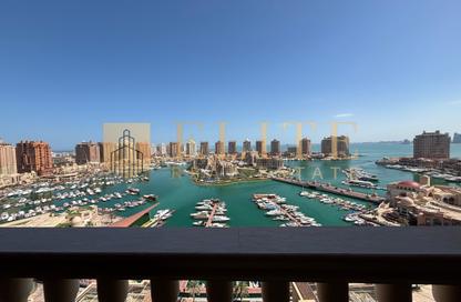 Apartment - 2 Bedrooms - 3 Bathrooms for rent in West Porto Drive - Porto Arabia - The Pearl Island - Doha