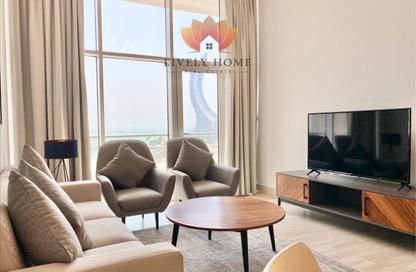 Apartment - 1 - 2 for rent in Marina Residence 16 - Marina District - Lusail