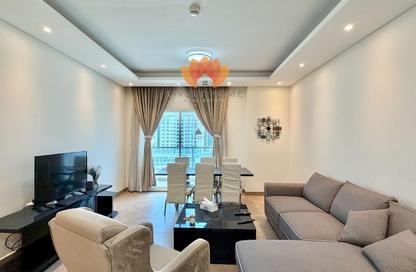 Apartment - 2 Bedrooms - 3 Bathrooms for rent in Rivan Building - Al Erkyah City - Lusail